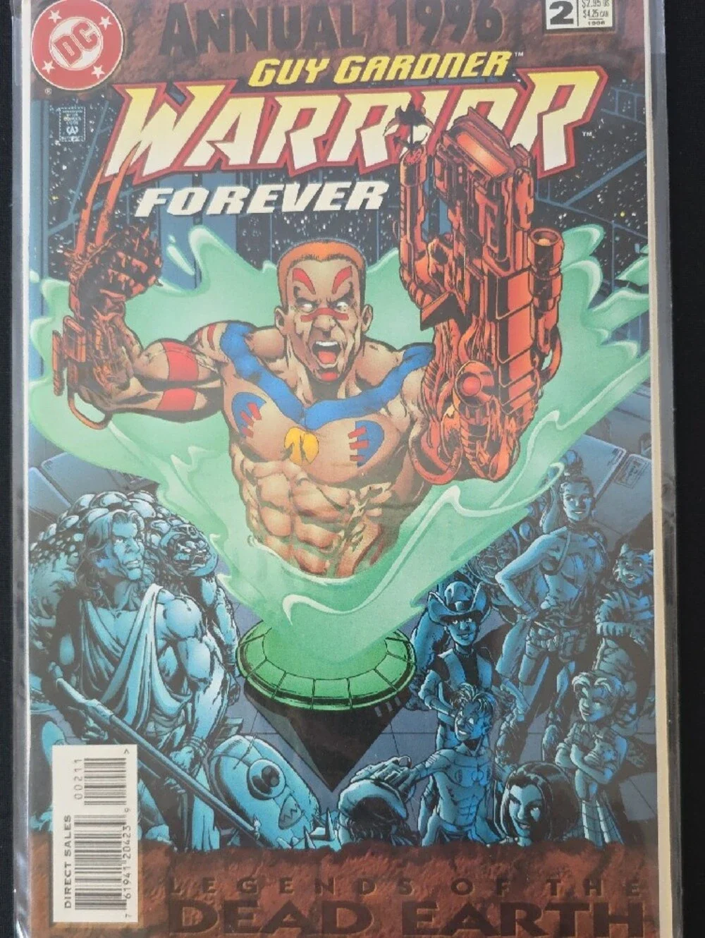 DC Comic Book Set Of 5- Warrior